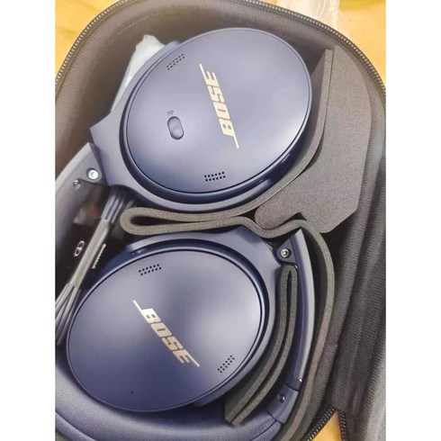 보스 QC45 노이즈 캔슬링 블루투스 헤드폰, 미드나잇 블루, BOSE QC45