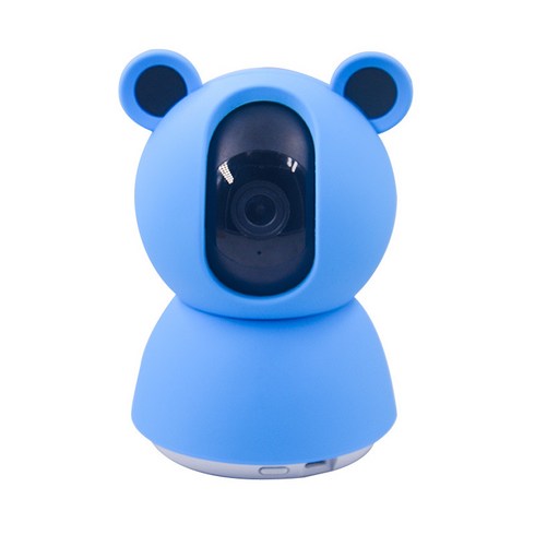 샤오미 CCTV 2K 360도 C300 호환 Mijia Mihome 실리콘 케이스 홈캠 펫캠 씨씨티비 보호, 블루, 1개