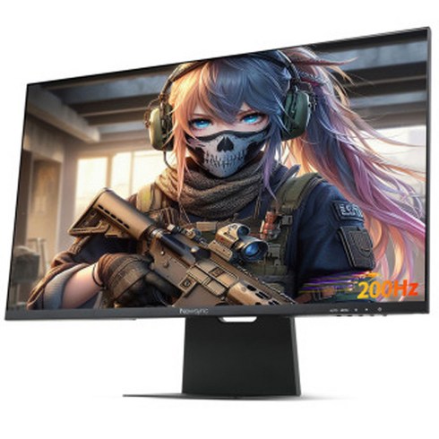 newsync모니터 - 비트엠 Newsync X27F200 DCI-P3 게이밍 27인치 VA 광시야각 FHD 200Hz 1ms HDR 스피커 내장 슬림베젤 눈이편한 컴퓨터 게이밍 모니터, Newsync X27F200 무결점, 68.6cm