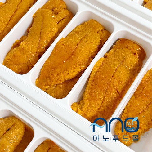 [아노푸드몰] 항공직송 프리미엄 제철 크리미 성게알 우니 100g 1개 (산타바바라 페루), 페루 프리미엄 우니 100g