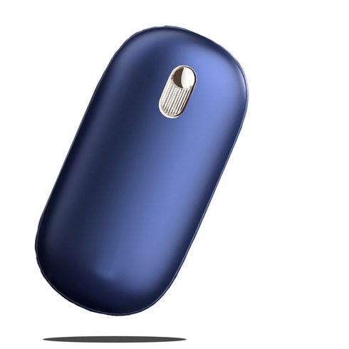 2023년 가성비 최고 손난로배터리 - 디큐브 가볍고 따뜻한 히트젬 손난로 보조배터리 10000mAh, 블루