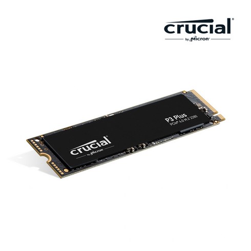 nvme벌크 - -공식- 마이크론 Crucial P3 Plus 1TB M.2 NVMe GEN4 SSD 대원CTS, P3 PLUS M.2