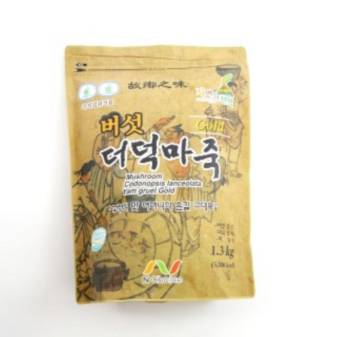 죽마 - (주)엔초이스 엔초이스 버섯더덕 마죽, 1.3kg, 2개