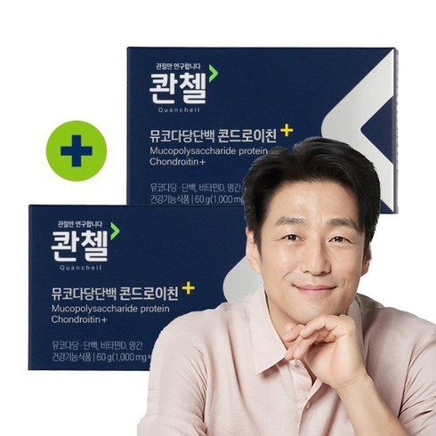 콴첼 소연골 뮤코다당단백 콘드로이친+ 2박스, 단품