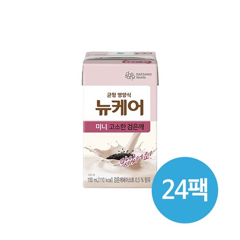 뉴케어 미니 고소한 검은깨, 150ml, 24개