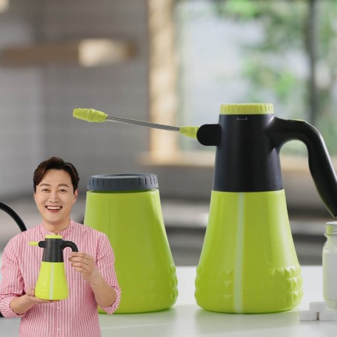 문천식 전동스프레이 오토건 (120통) 청소스프레이건 다목적분무기 세차건, 1세트, 혼합색상