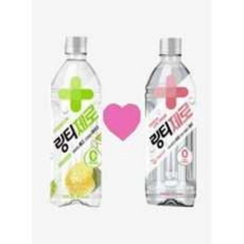 링티제로 복숭아12개+라임12개, 24개, 500ml