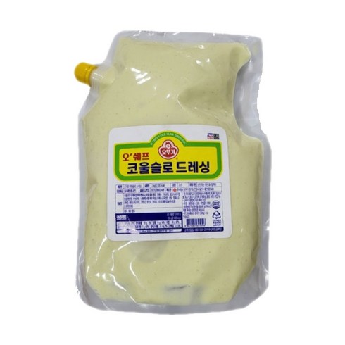 오뚜기 오쉐프 코울슬로드레싱 3kg, 1개