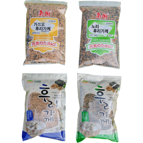 가쓰오후리가케 노리후리가케 500g 4종 선택(남국/식예원), 남국 가쓰오후리가케500g, 1개