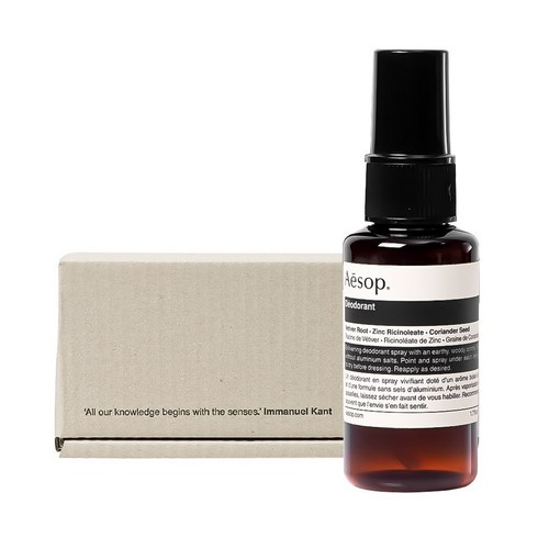 [백화점 정품] 이솝 데오드란트 50ml (브랜드 박스 포함), 1개, 데오드란트 (스프레이)