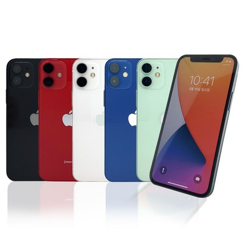 12미니중고 - 아이폰12 Mini / 아이폰12 미니 / 64GB / 128GB / 중고폰 공기계 3사호환, 화이트, A등급