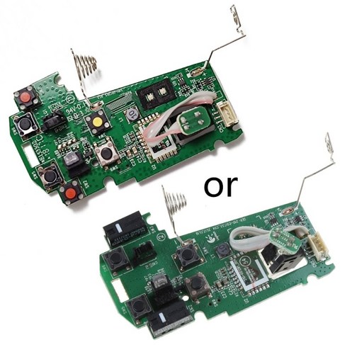로지 테크 M585 M590 용 교체 마우스 마더 보드 마이크로 스위치 버튼 보드, 01 green, 한개옵션1