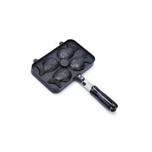 럭스오 붕어빵 기계 4구 1set, 1개, 24cm * 14.5 * 20cm
