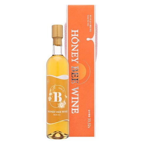 아이비 허니비 와인 8도 500ml 허니 벌꿀 와인, 1개