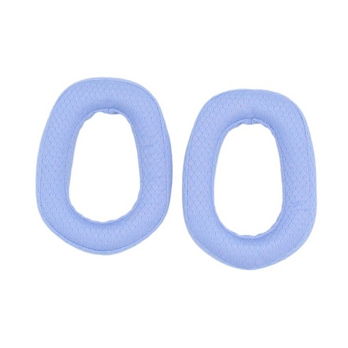 G435 헤드폰용 1쌍 교체 소프트 메쉬 이어 패드 쿠션 커버, 파란색