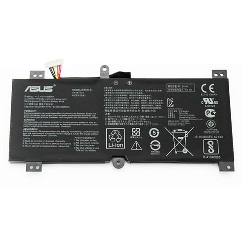 C45YU5529 - 아수스 C41N1731 노트북배터리 Asus ROG GL504G/GM/GS/GW