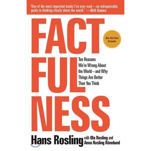 Factfulness : Ten Reasons We're Wrong About the World--and Why Things Are Better Than You Think, Flatiron Books