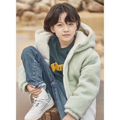 탑텐키즈 공용 리버시블 덤블보아 패딩 점퍼 MKC4JP3921 355830