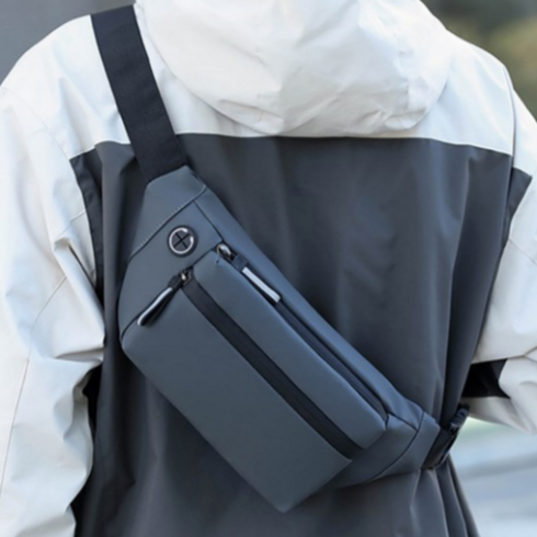 2023년 가성비 최고 스키힙색 - 엘마레 데일리 슬링백 방수 힙색 운동 크로스백