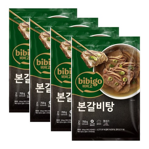 비비고 본갈비탕 700g x4, 4개