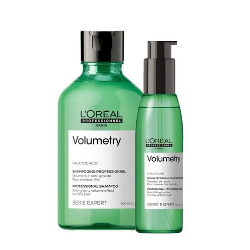 로레알 파리 볼륨트리 안티 그래비티 볼류마이징 샴푸 300ml 헤어부스터 125ml 세트구성, 1개