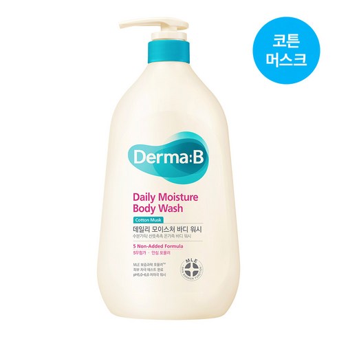 더마비바디워시 - [더마비] 데일리 모이스처 바디 워시 880ML(코튼머스크향), 880ml, 1개