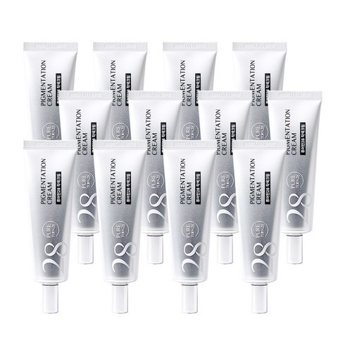 퓨어턴28 착색크림 미백 화이트닝 50ml 착색전용크림 색소침착, 12개