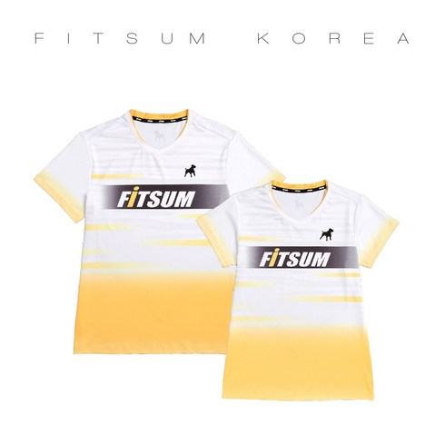 핏섬 - FITSUM 핏섬 핏썸 남성 여성 반팔 배드민턴 복 티셔츠 FATFW-P3122 4122