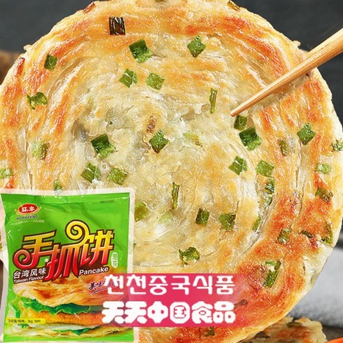 인조고기밥 - 대만식 맛있는 대만식 향파맛 파전병1kg (10개입) (비조리 냉동제품)상세페이지 내용충족시 사은품 증정, 1kg, 1개