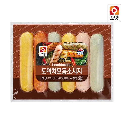 사조 도이치모듬소시지390g, 5개, 390g