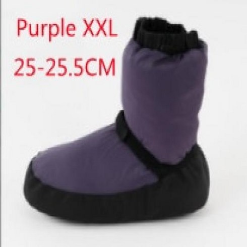 발레 웜업부츠 통굽 연습 워밍업 여성 발레리나 겨울 따뜻한 댄스 워머, 없음, 10.Purple XXL