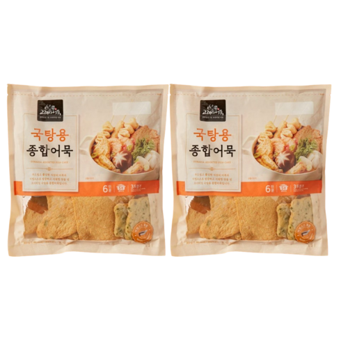 고래사 국탕용 종합어묵 900g, 2세트