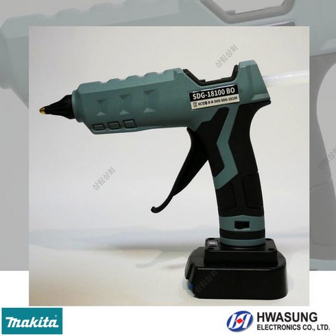 화성기전 스파크 100W 무선 글루건 SDG-18100 마끼다 밀워키 디월트 보쉬, SDG-18100MA 마끼다용, 1개