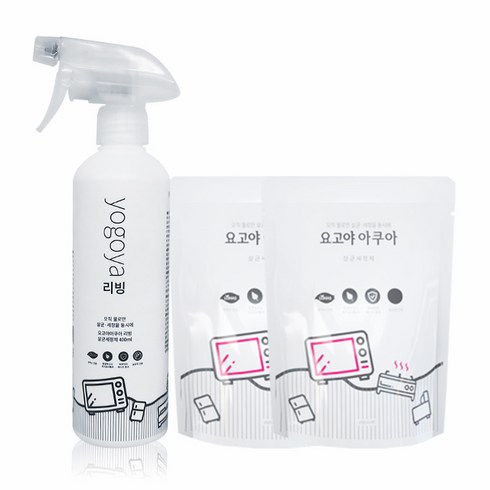 요고야리빙 에어프라이어 주방청소 전용 클리너 1200ml 다목적클리너, 1set