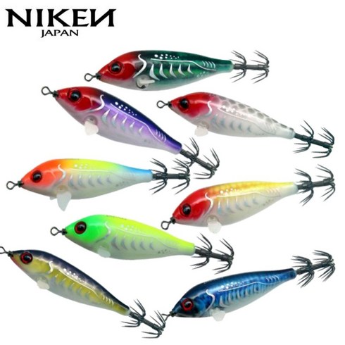 2023년 가성비 최고 니켄에기 - 니켄 - 이카키드 케이무라 야광 수평에기 73 미니사이즈 한치 갑오징어 쭈꾸미, 3.고등어