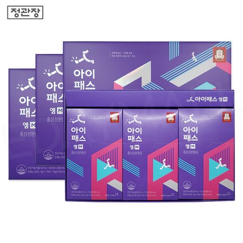 정관장 아이패스 M 엠 50ml x 30개입 (3박스)