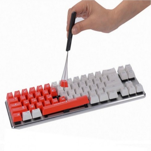 [10개] 분리 제거 캡 기계식 리무버 키보드 키캡, 화이트