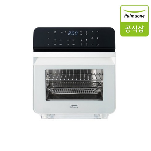 풀무원 스팀쿡 올스텐 에어프라이어 로티세리 10.5L, AV10C11WA, 화이트