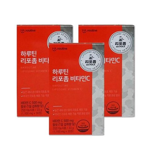 하루틴 리포좀 비타민C 1100mg x 30캡슐 3개, 30정