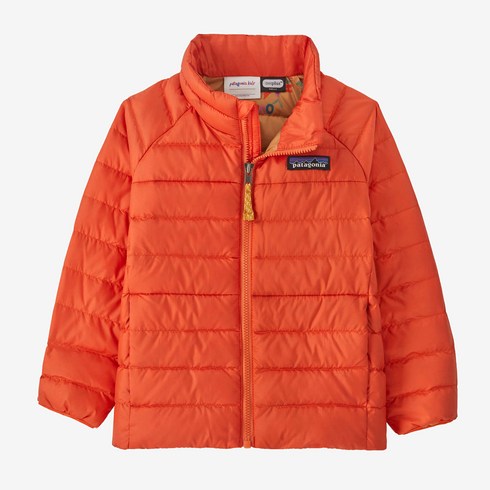 (파타고니아 100%정품) patagonia 베이비 다운 스웨터 키즈 아동 패딩 Campfire Orange