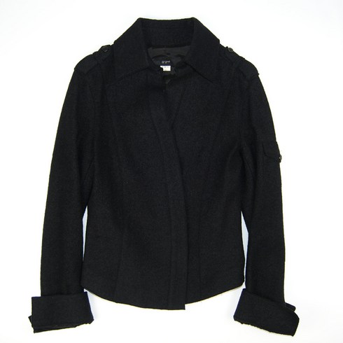 196.오즈세컨 단아한 모직 자켓코트/정품/여성 66