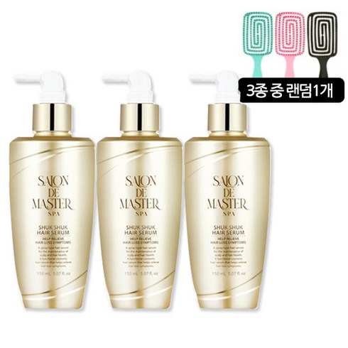 살롱드 마스터 쓕쓕 헤어세럼150ml, 150ml, 3개