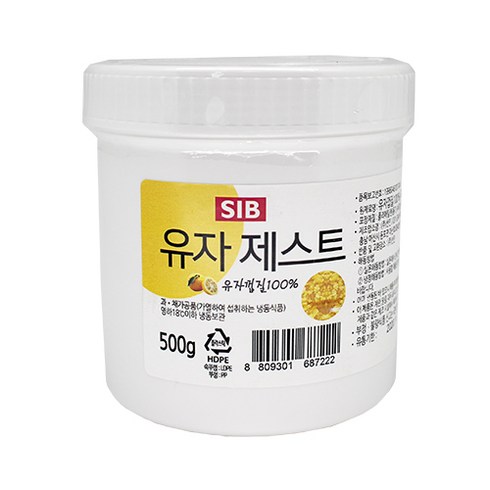 유자제스트 - 유자제스트500g, 500g, 1개