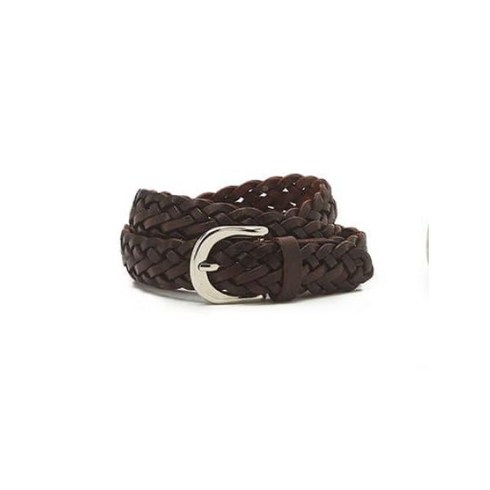 던스트벨트 - 던스트 D-BUCKLE TWIST LEATHER BELT ESPRESSO_UDBE4E205W2-229739