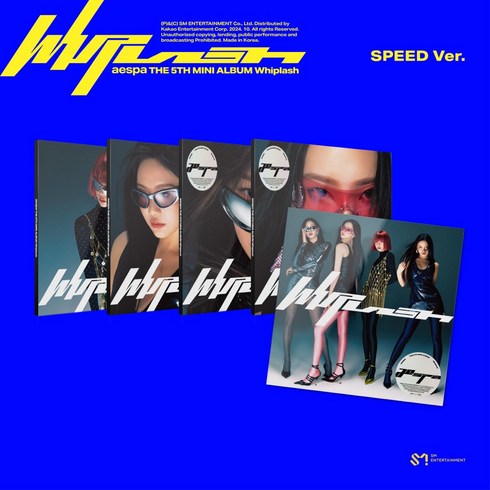 에스파위플래시 - 에스파 (aespa) / Whiplash 미니앨범 5집 (SPEED Ver)(버전선택/L700001479)(예약)10/22발송, 윈터버전