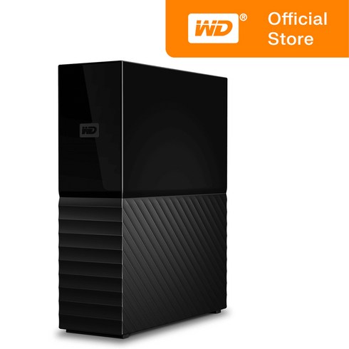 8tb - WD New 마이북 8.9cm 외장하드 WDBBGB0040HBK-SESN, 8TB