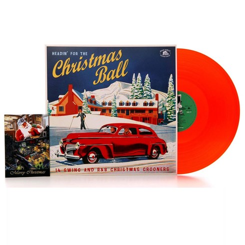 크리스마스lp - 크리스마스 캐롤 LP - Headin For The Christmas Ball 레드 바이닐