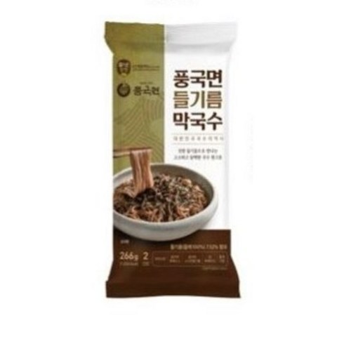 풍국면 들기름 막국수, 266g, 4개