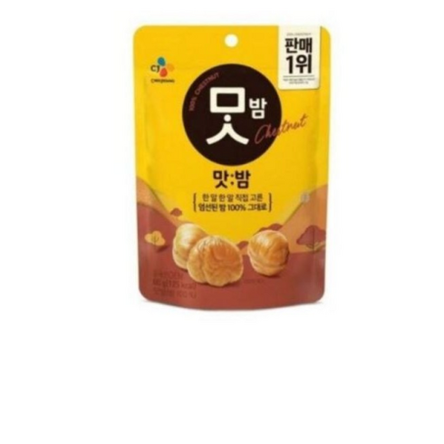 CJ제일제당 맛밤 50g 40봉 - CJ맛밤, 80g, 12개