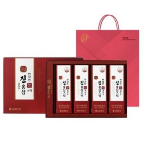 한삼인 진홍삼 스틱 + 쇼핑백, 1개